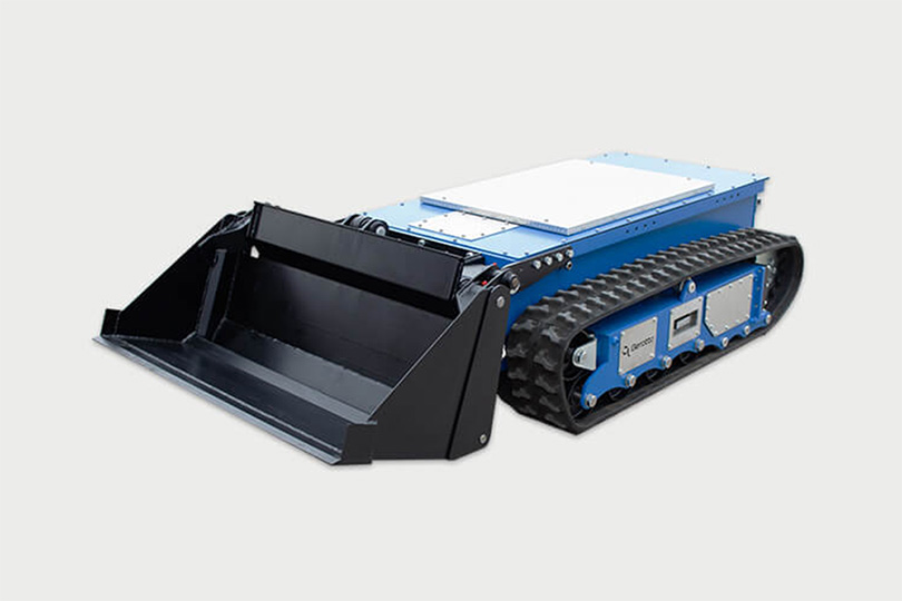 小型低床電動ブルドーザー